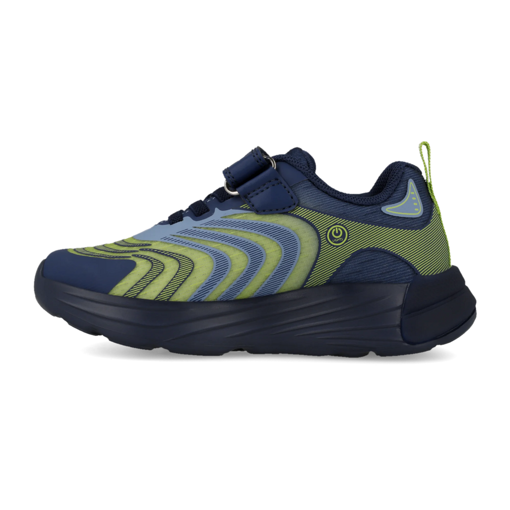 Running light-up sneakers in blue