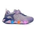 Sneakers con luci Lilla e blu