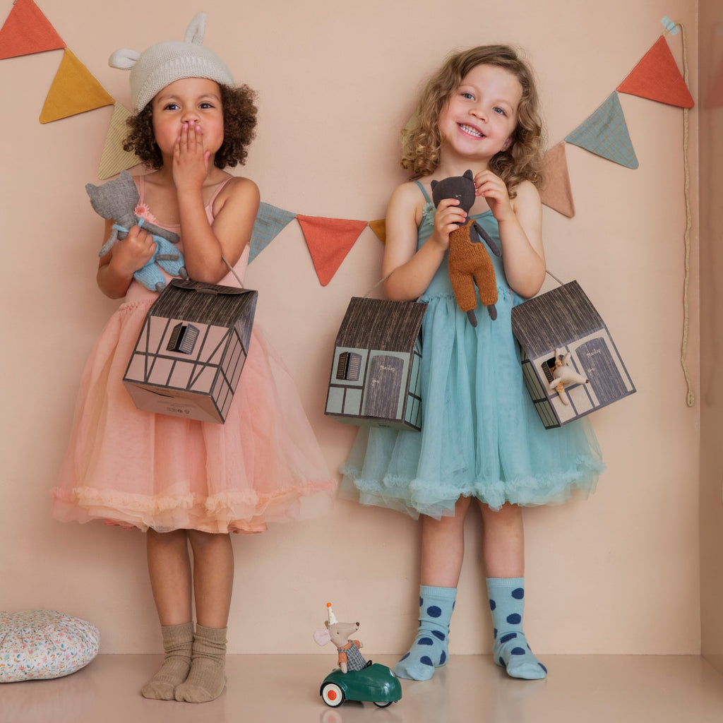 Shopper Casetta Casale marrone Maileg
