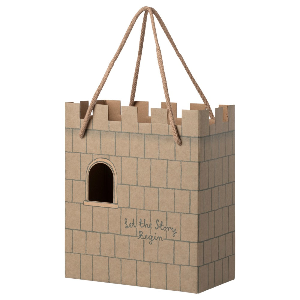 Paper bag, Castle - Mint