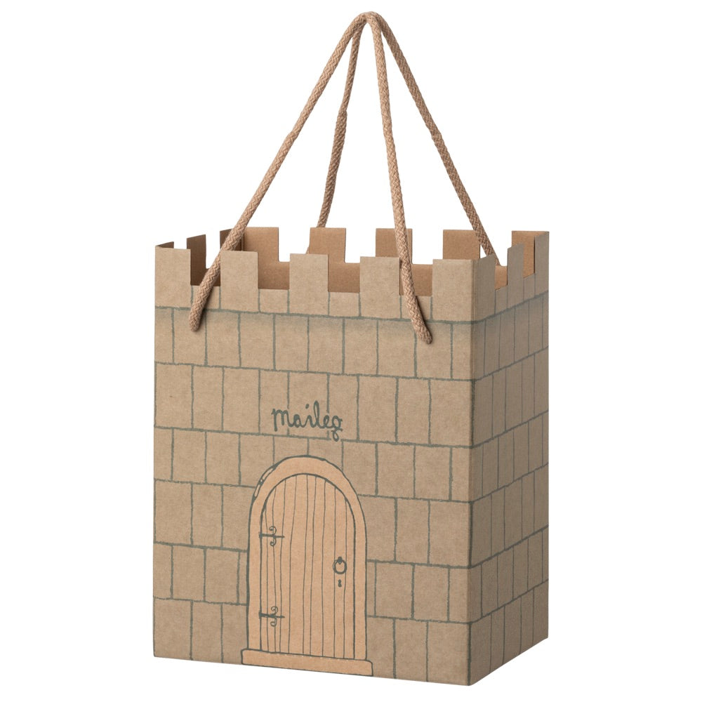 Paper bag, Castle - Mint