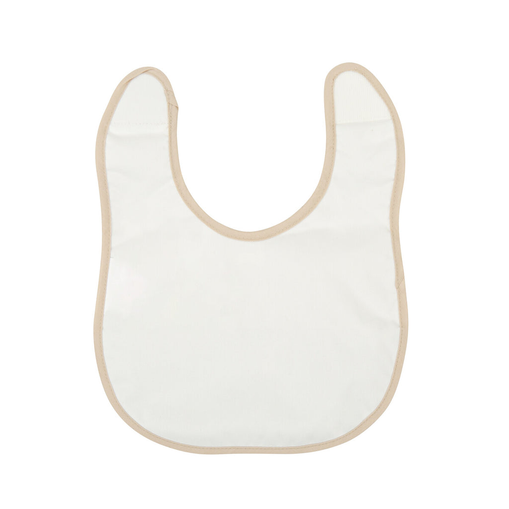 Bib with front pocket, Bunny
