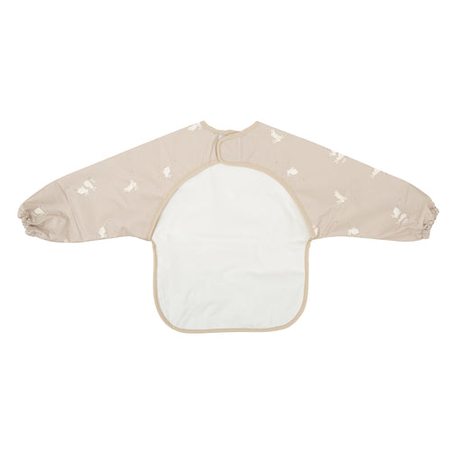 Bib with sleeves, Bunny