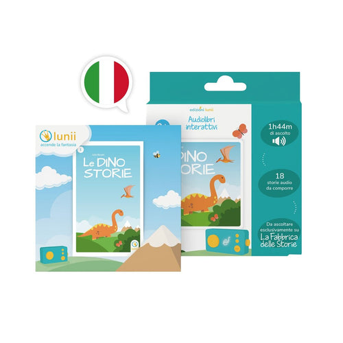Audiolibro Lunii, Le dino storie