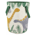Large cotton toy basket - Dinosaur