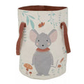 Large cotton toy basket - Mouse