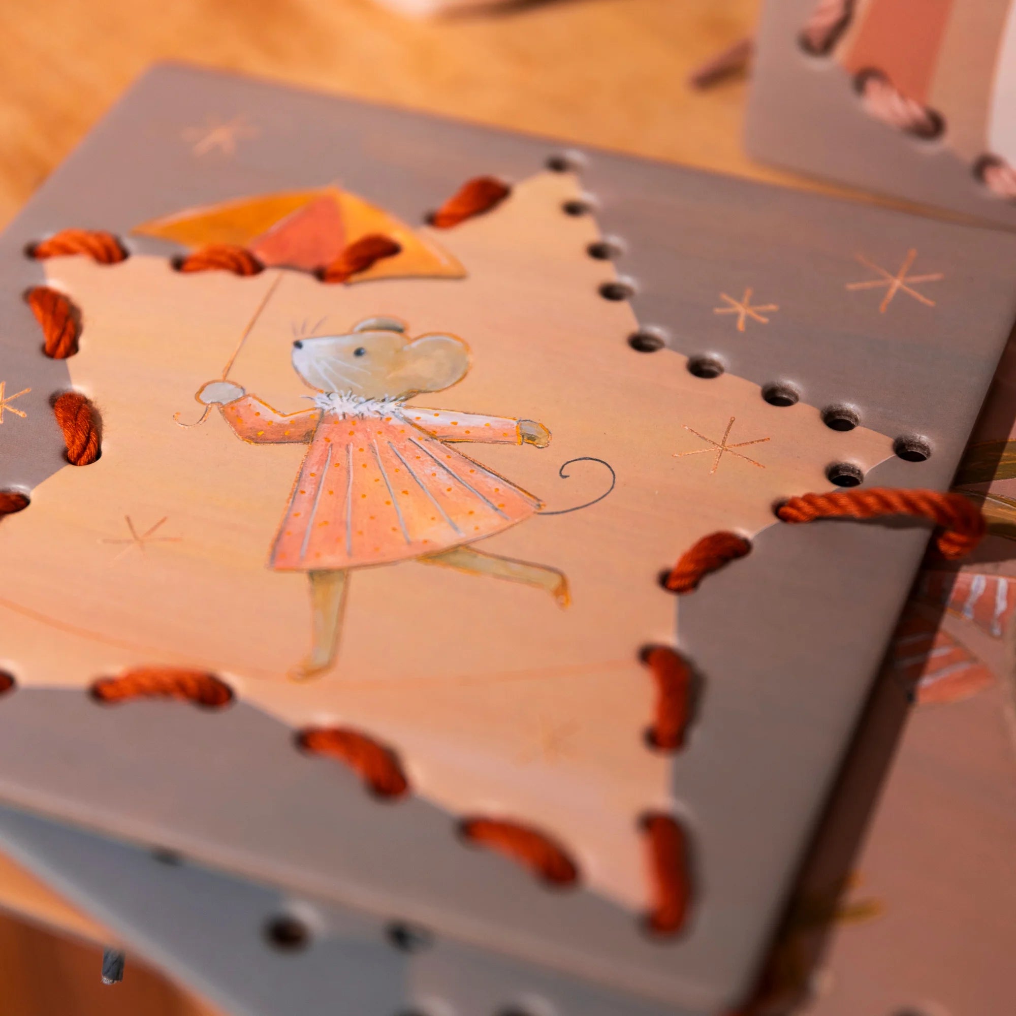 Gioco di cucito con il filo, Animali