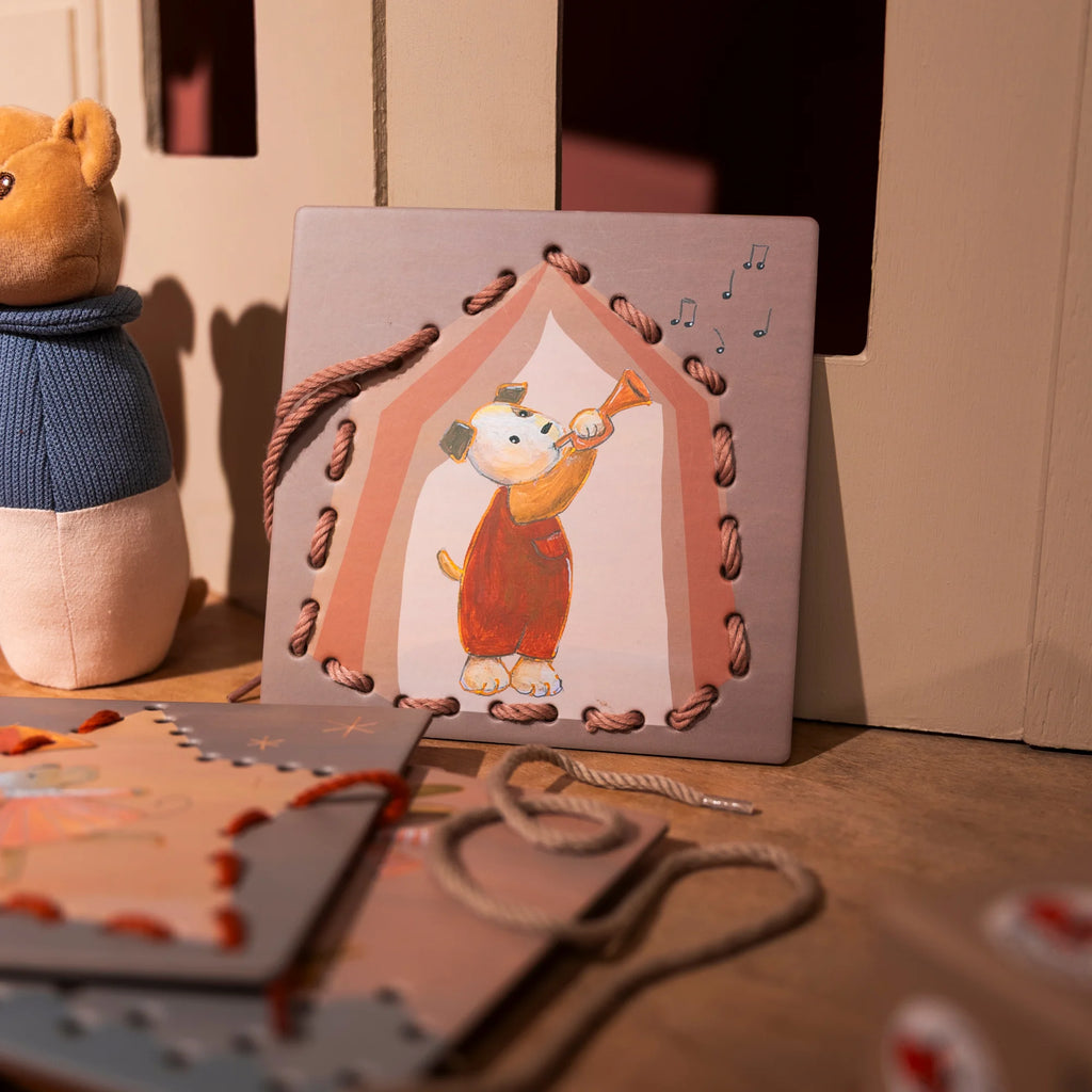 Gioco di cucito con il filo, Animali