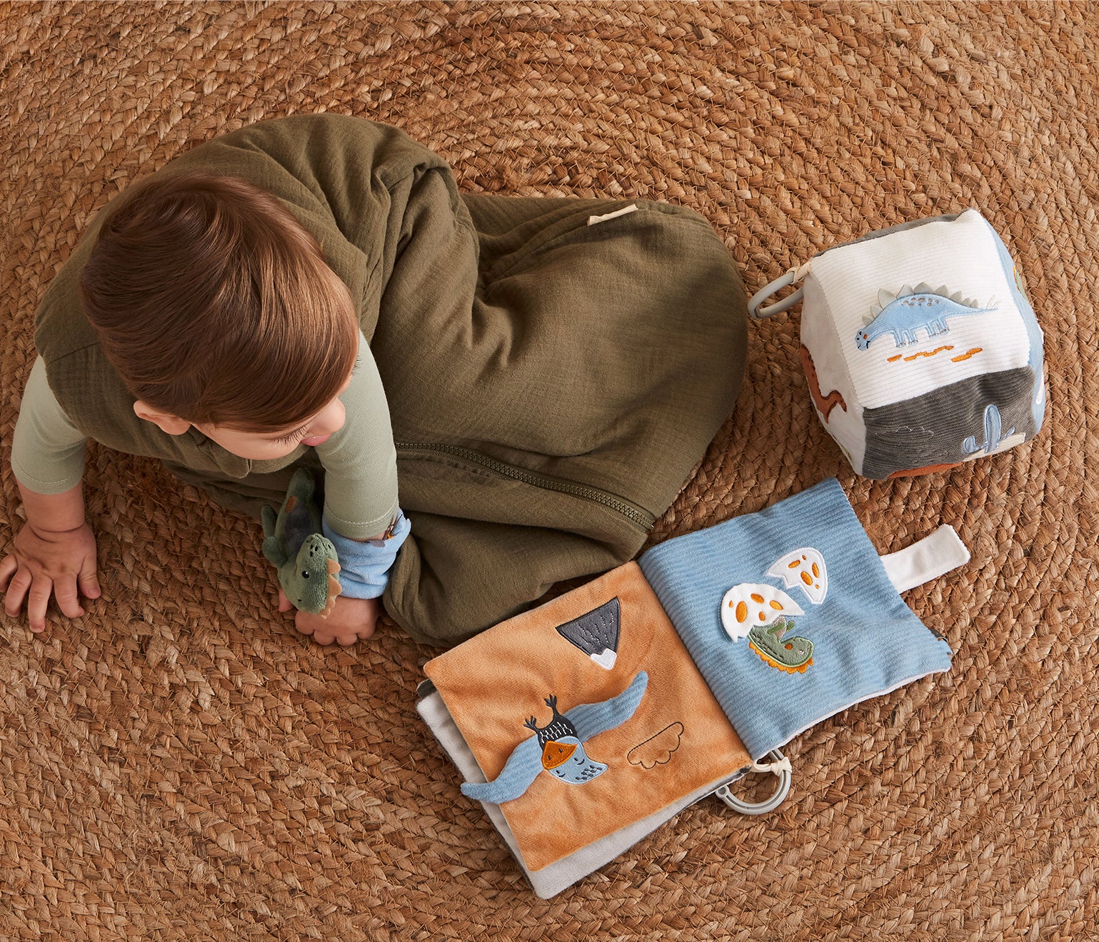 Libro attività in tessuto, Trex