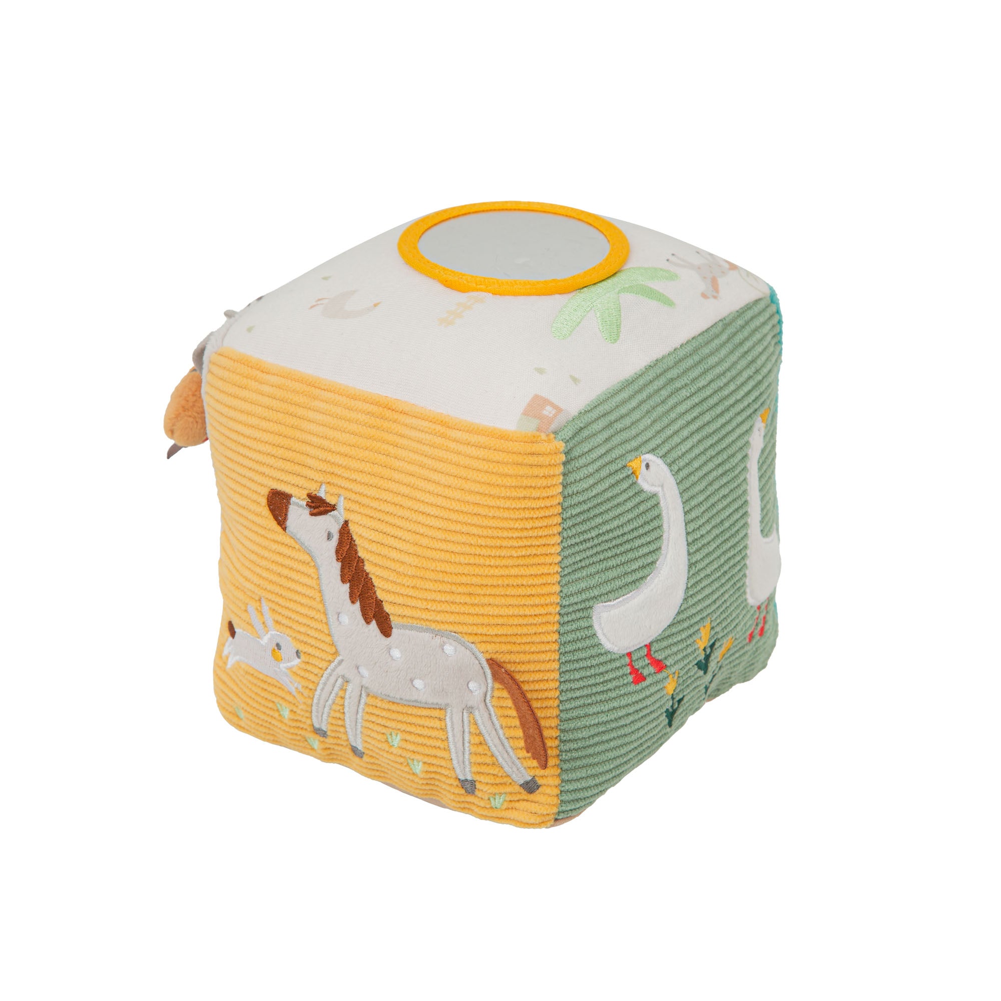 Fabric Activity Cube, Farm