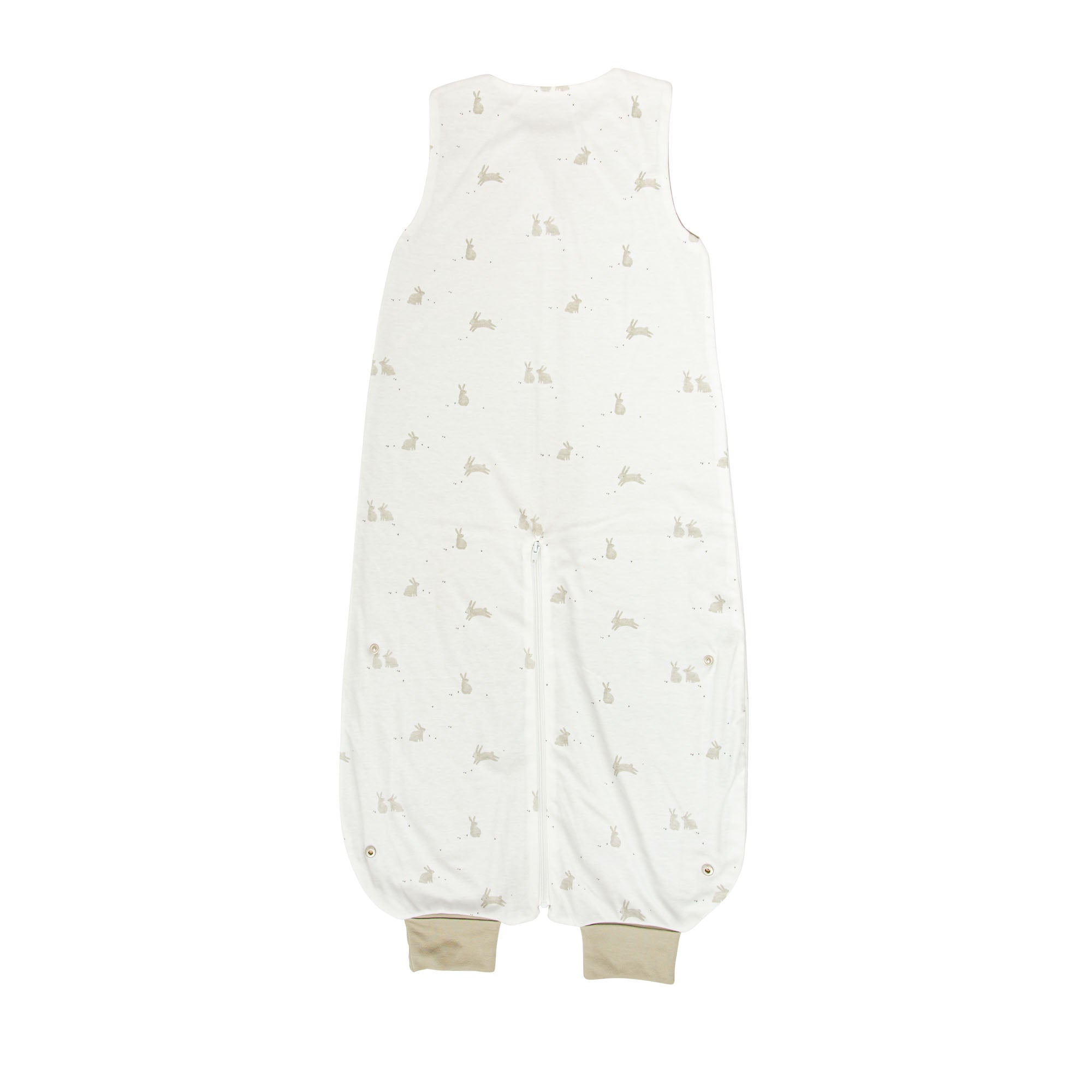 Evolutionary summer sleeping bag bamboo organic cotton, 4-24 months, Tog 1 Bunny