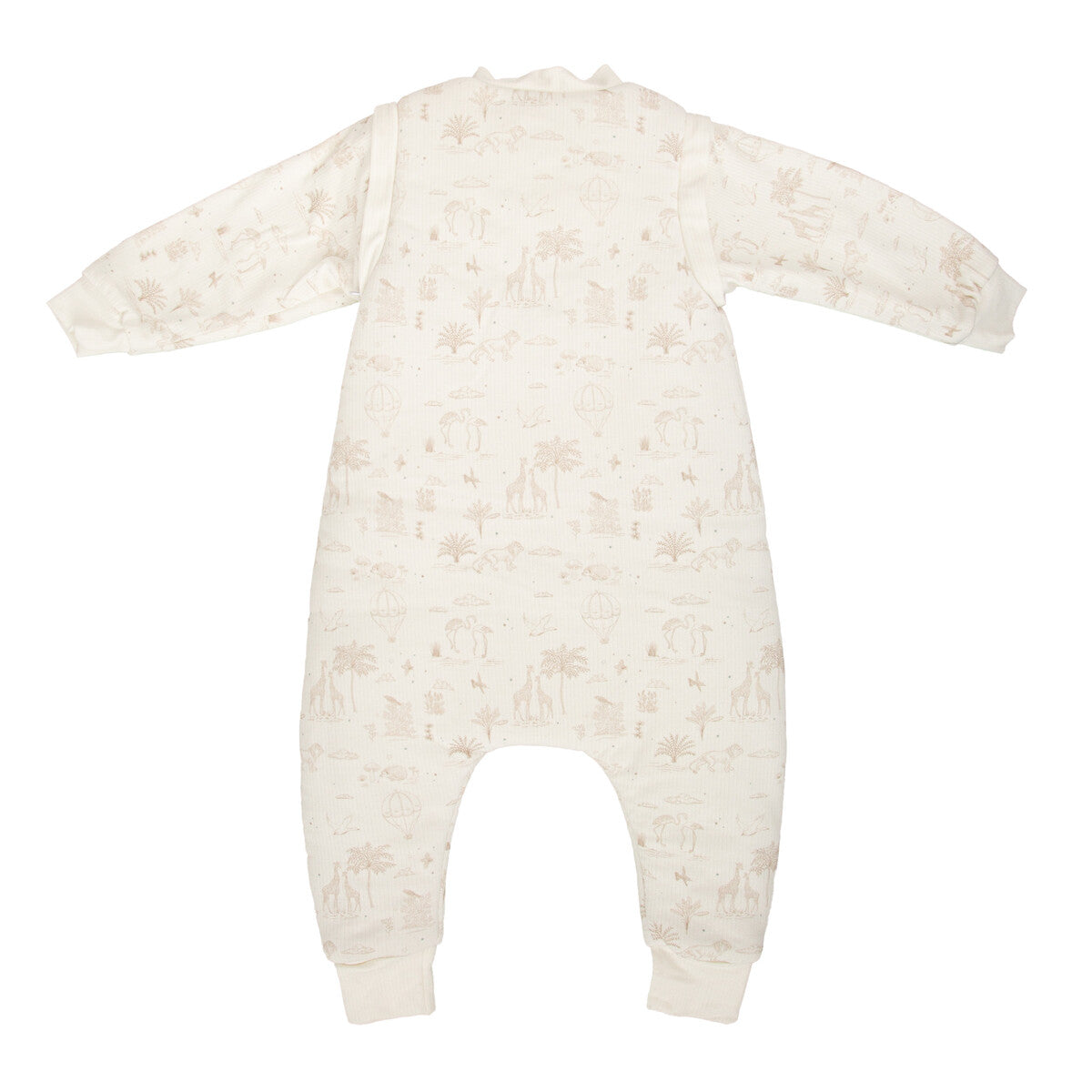 Sleeping bag pajamas with feet and sleeves 75 cm TOG 2.5 Noé