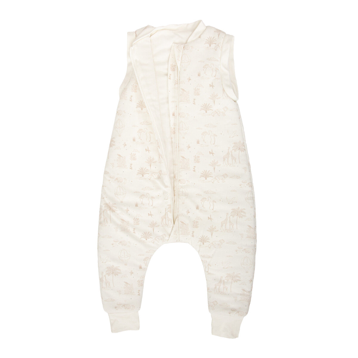 Sleeping bag pajamas with feet and sleeves 75 cm TOG 2.5 Noé