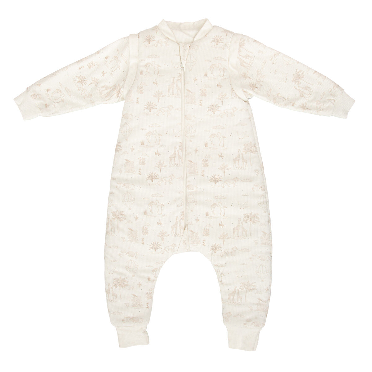 Sleeping bag pajamas with feet and sleeves 75 cm TOG 2.5 Noé