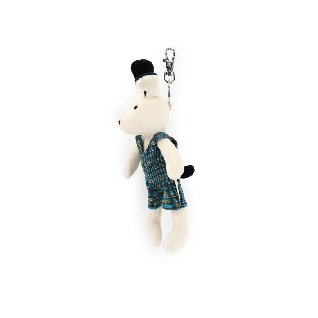 Julius the dog keychain