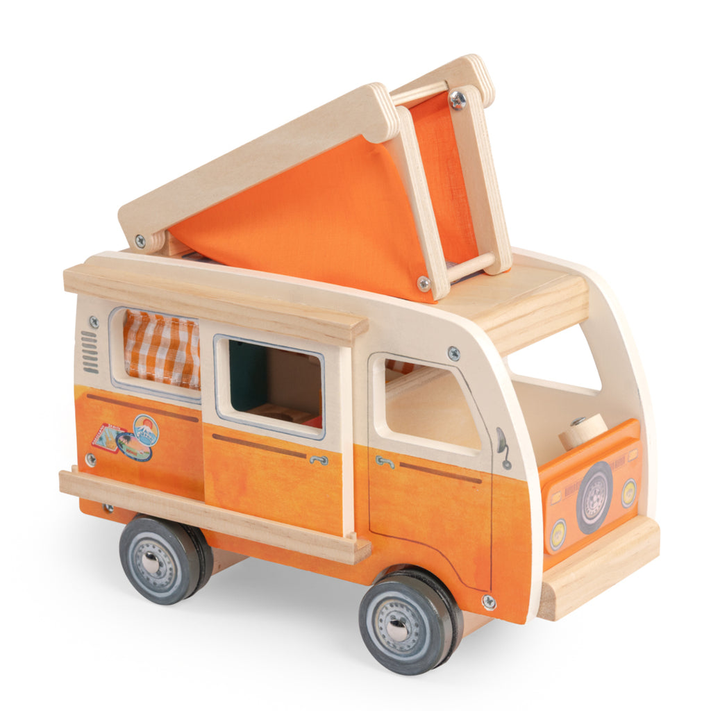 Wooden van and accessories