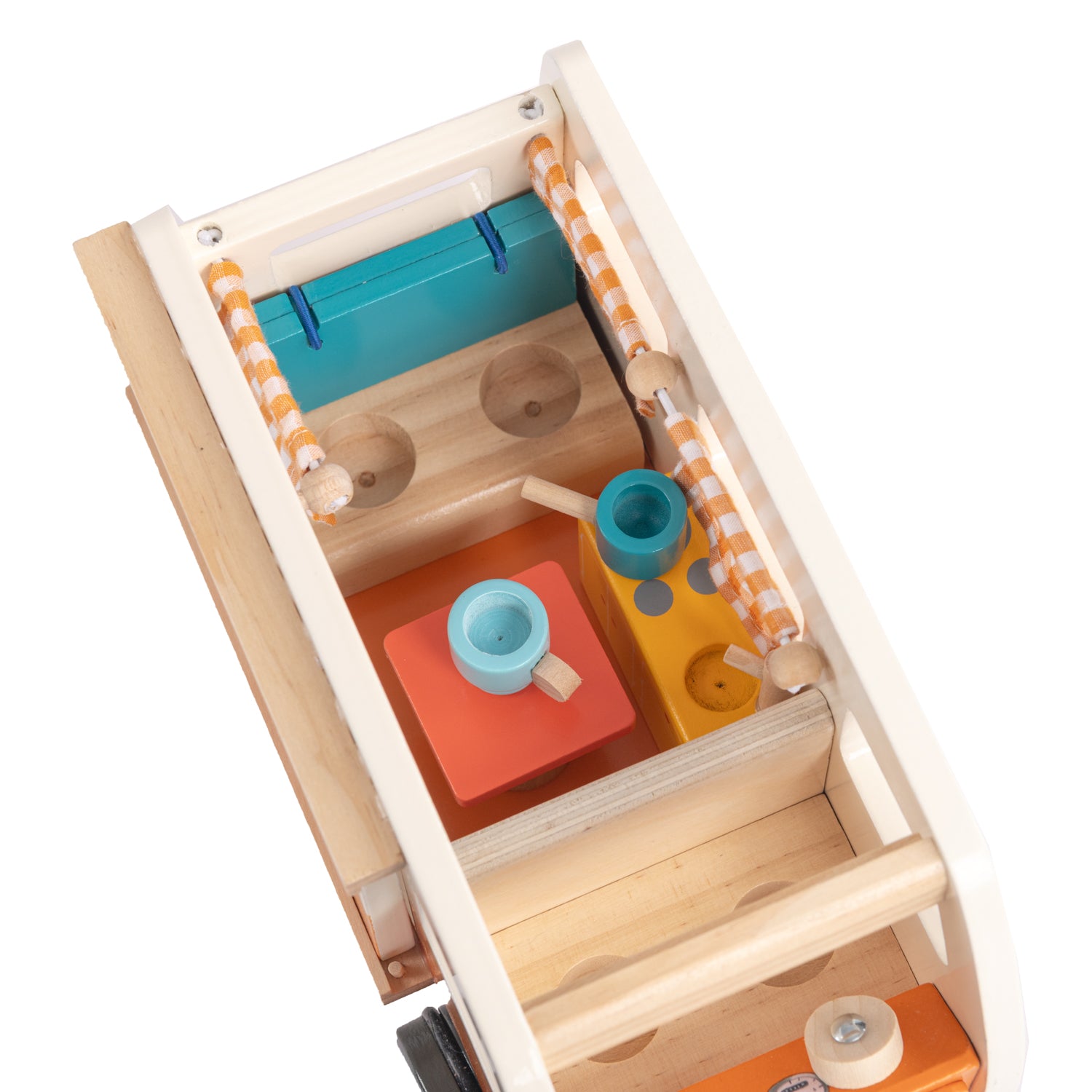 Wooden van and accessories