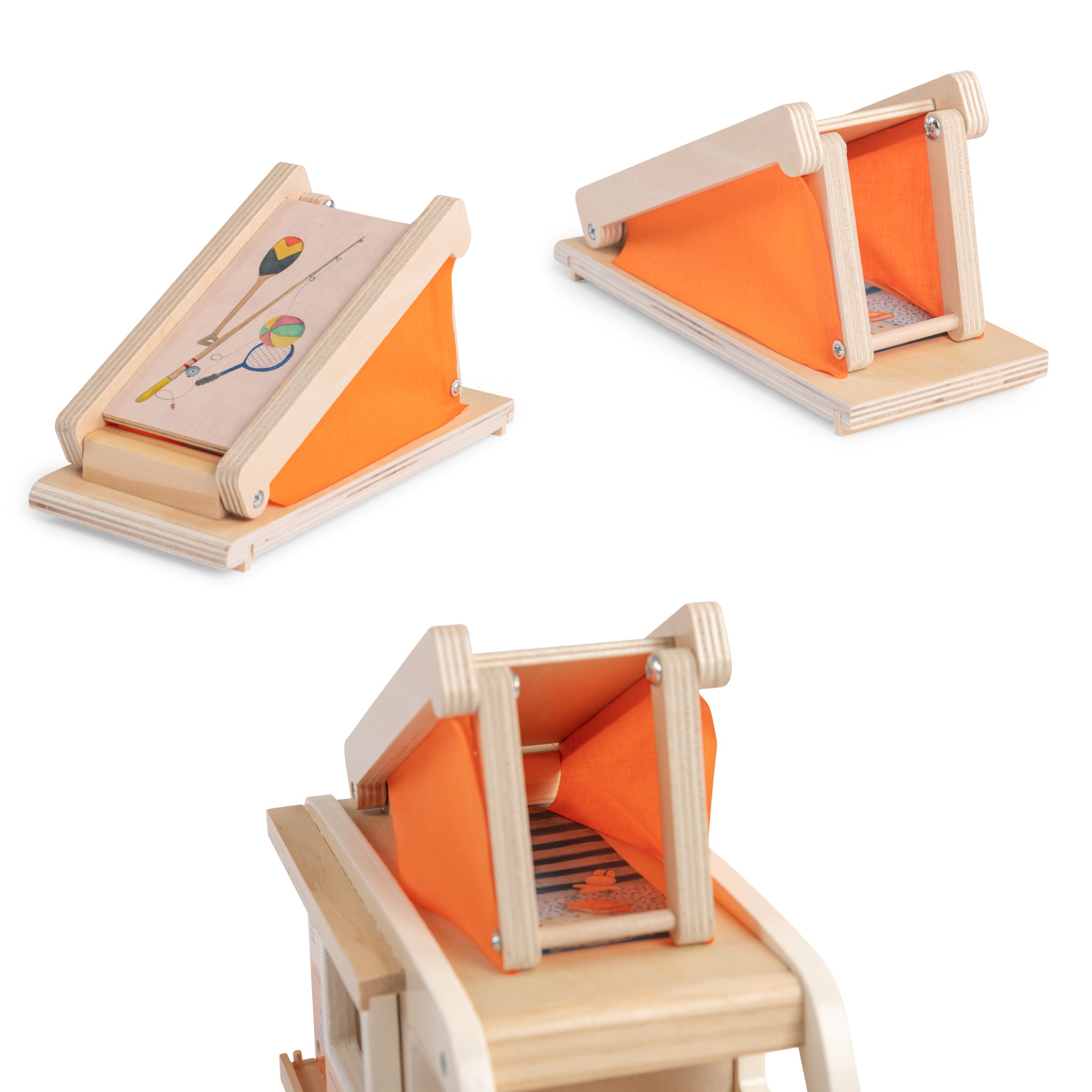 Wooden van and accessories