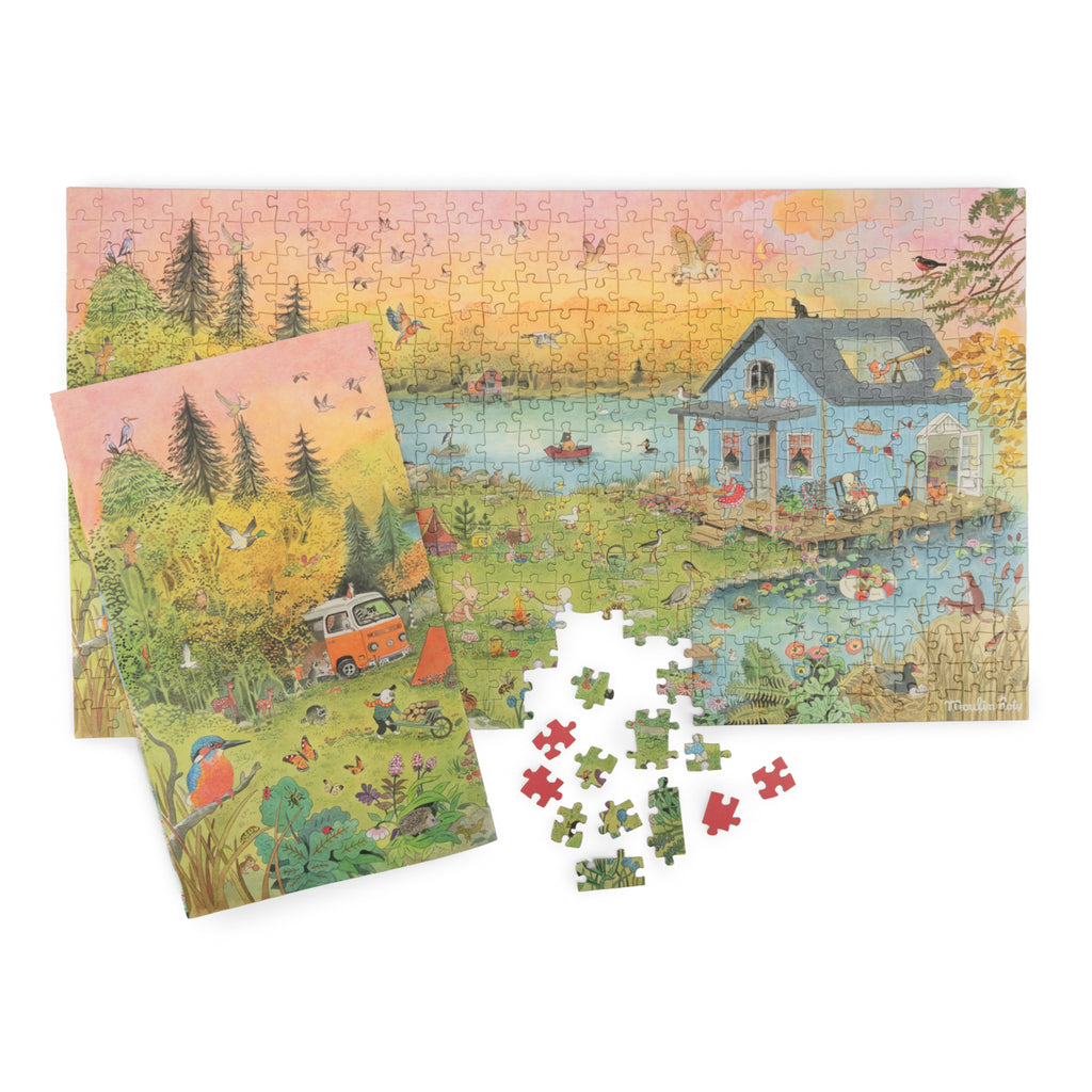 By the lake Puzzle, 500 pieces