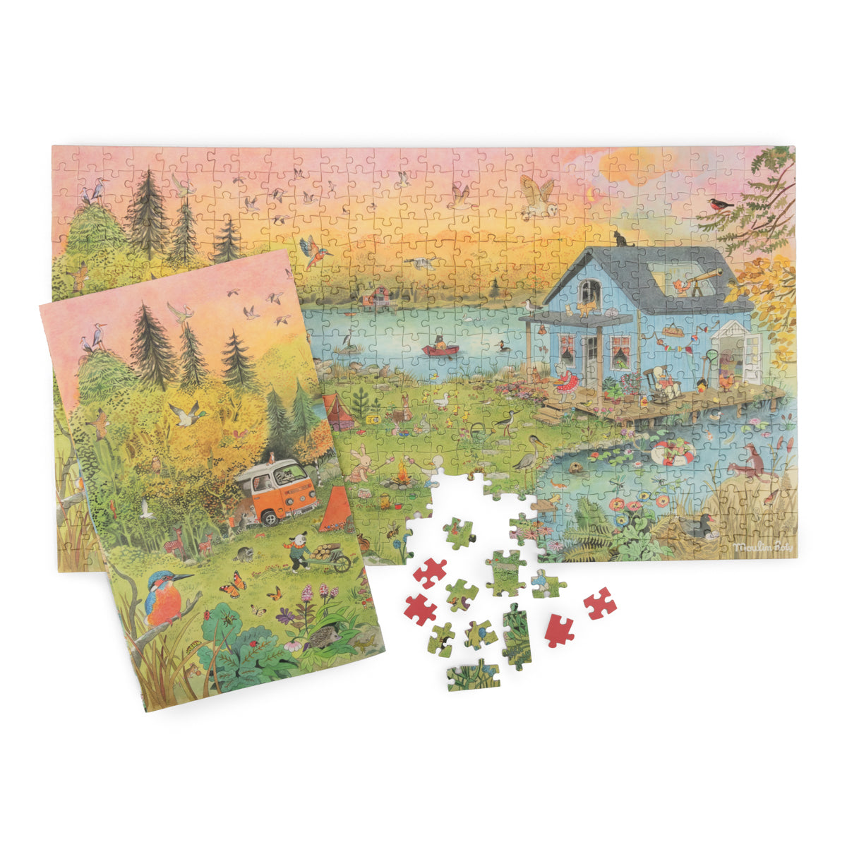 By the lake Puzzle, 500 pieces