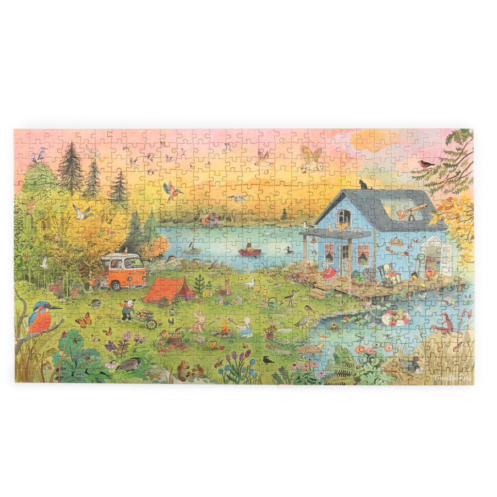 By the lake Puzzle, 500 pieces