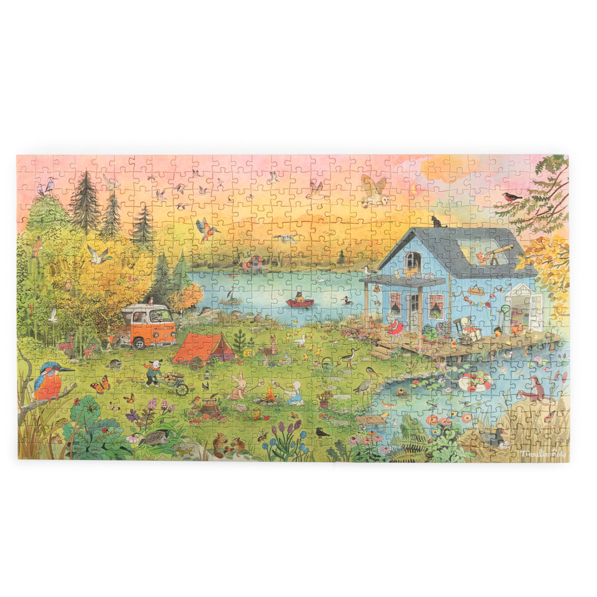 By the lake Puzzle, 500 pieces