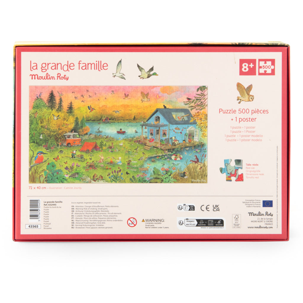 By the lake Puzzle, 500 pieces