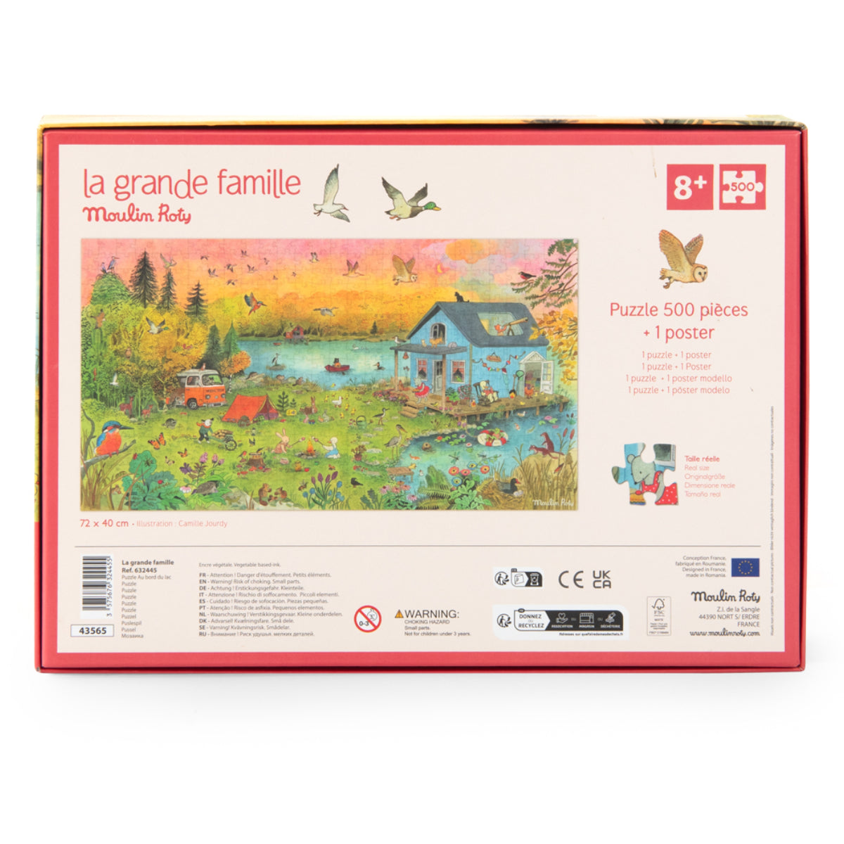 By the lake Puzzle, 500 pieces