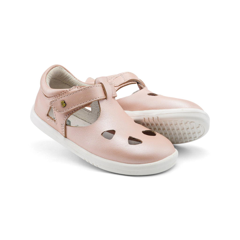 Sandali in pelle I-Walk Zap, Seashell shimmer | Bobux