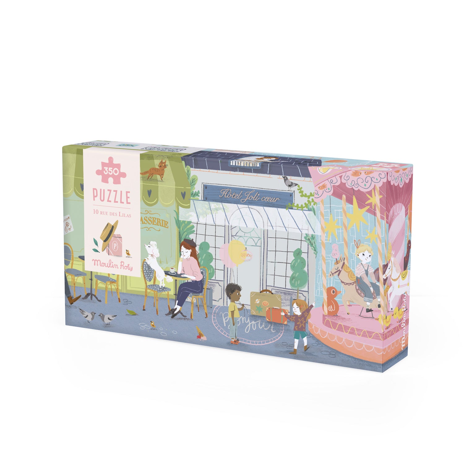Moulin Roty | Puzzle 10 Rue des Lilas Parigi, 350pz Les Parisiennes