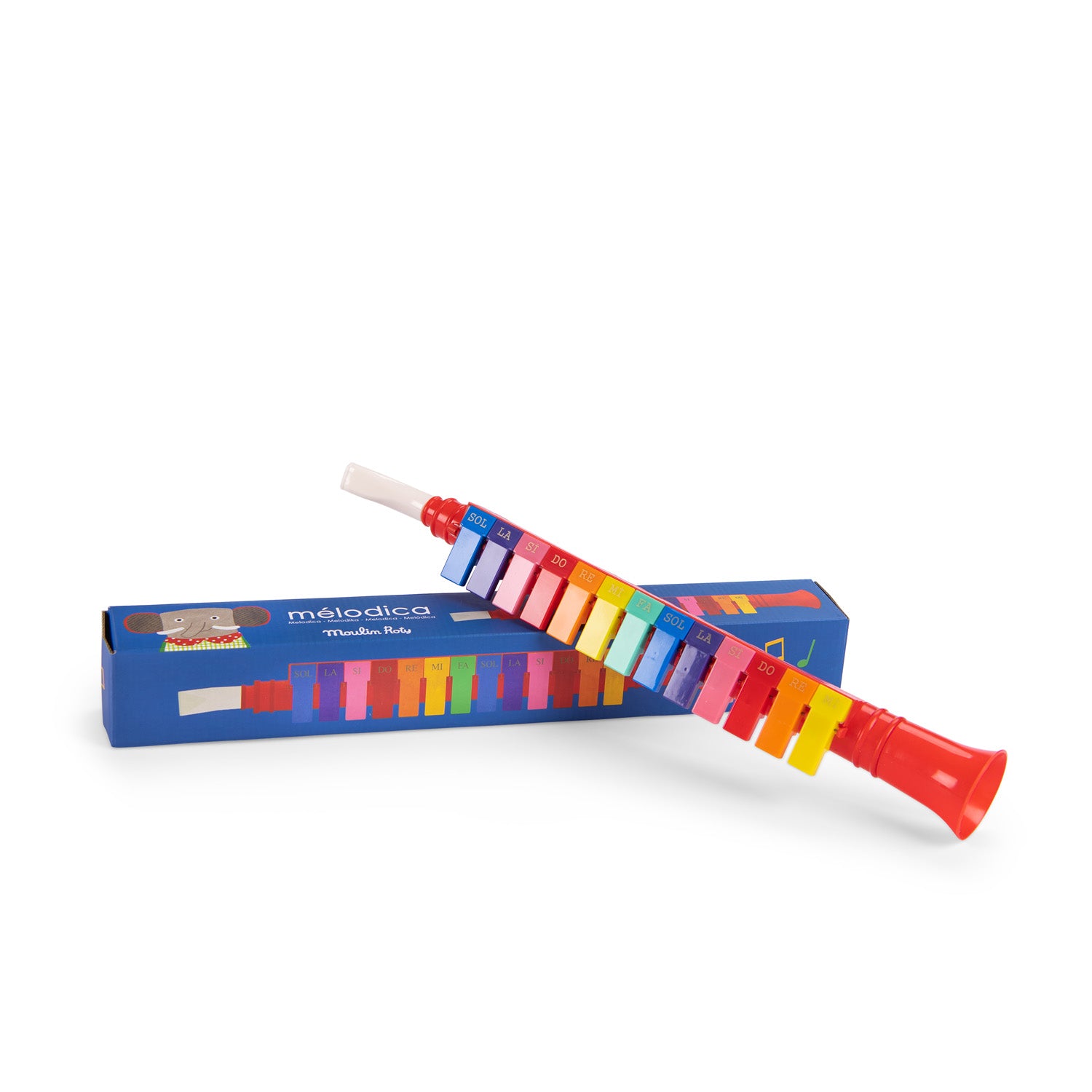 Moulin Roty | Melodica per bambini, Clarinetta Les Popipop
