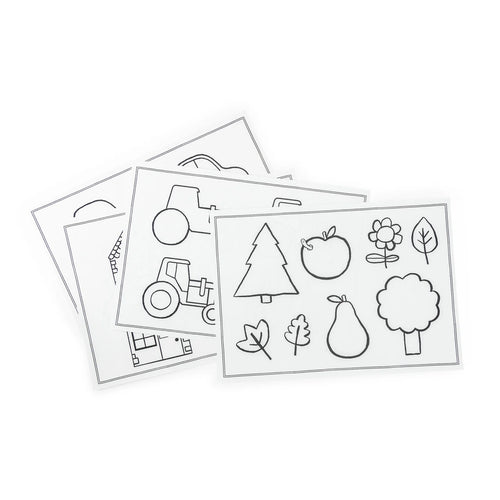 24 modèles de dessins, Les Toupitis