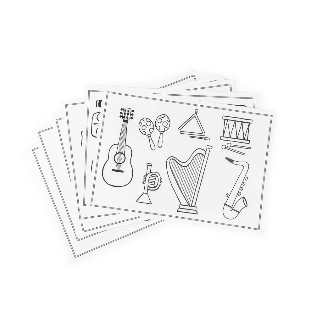 24 Drawing templates, Les Popipop