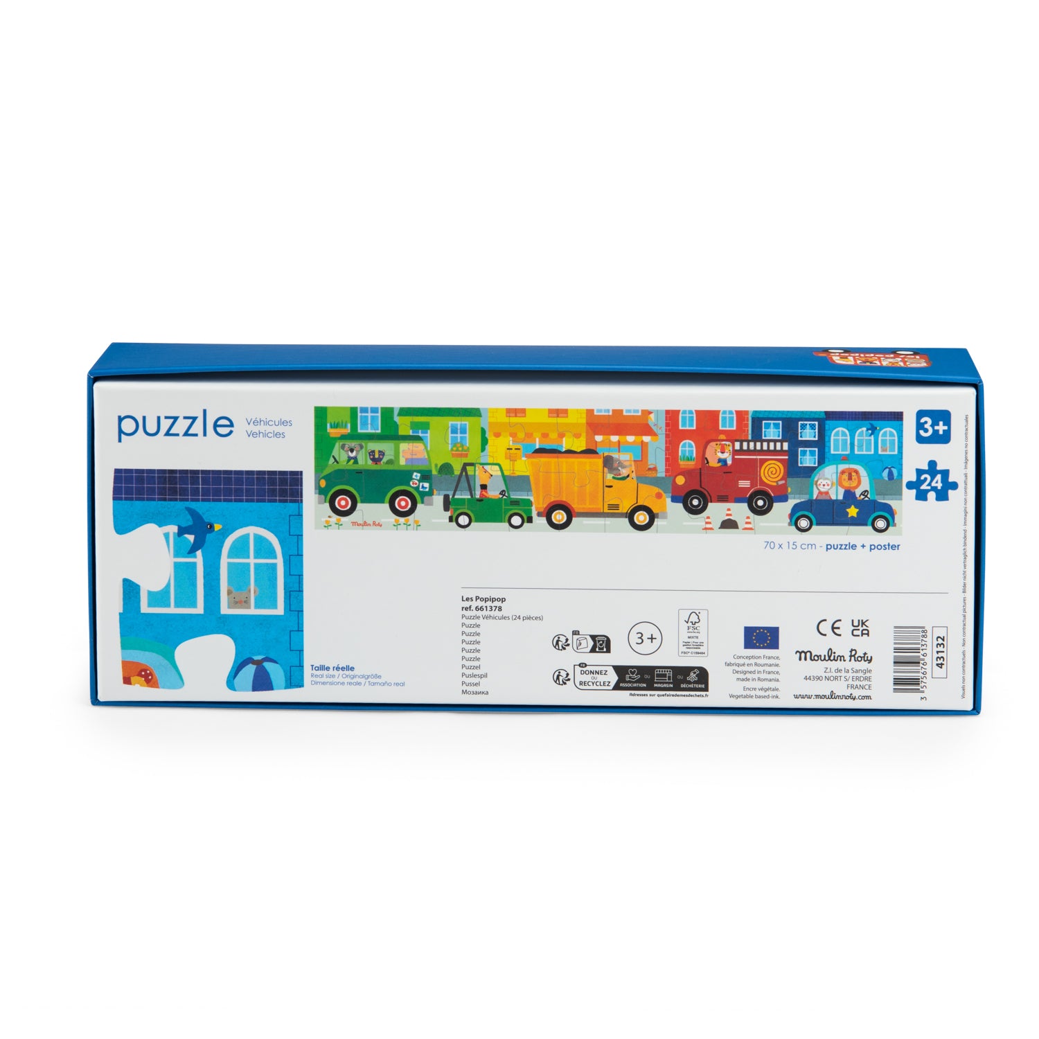 Puzzle Veicoli, 24pz