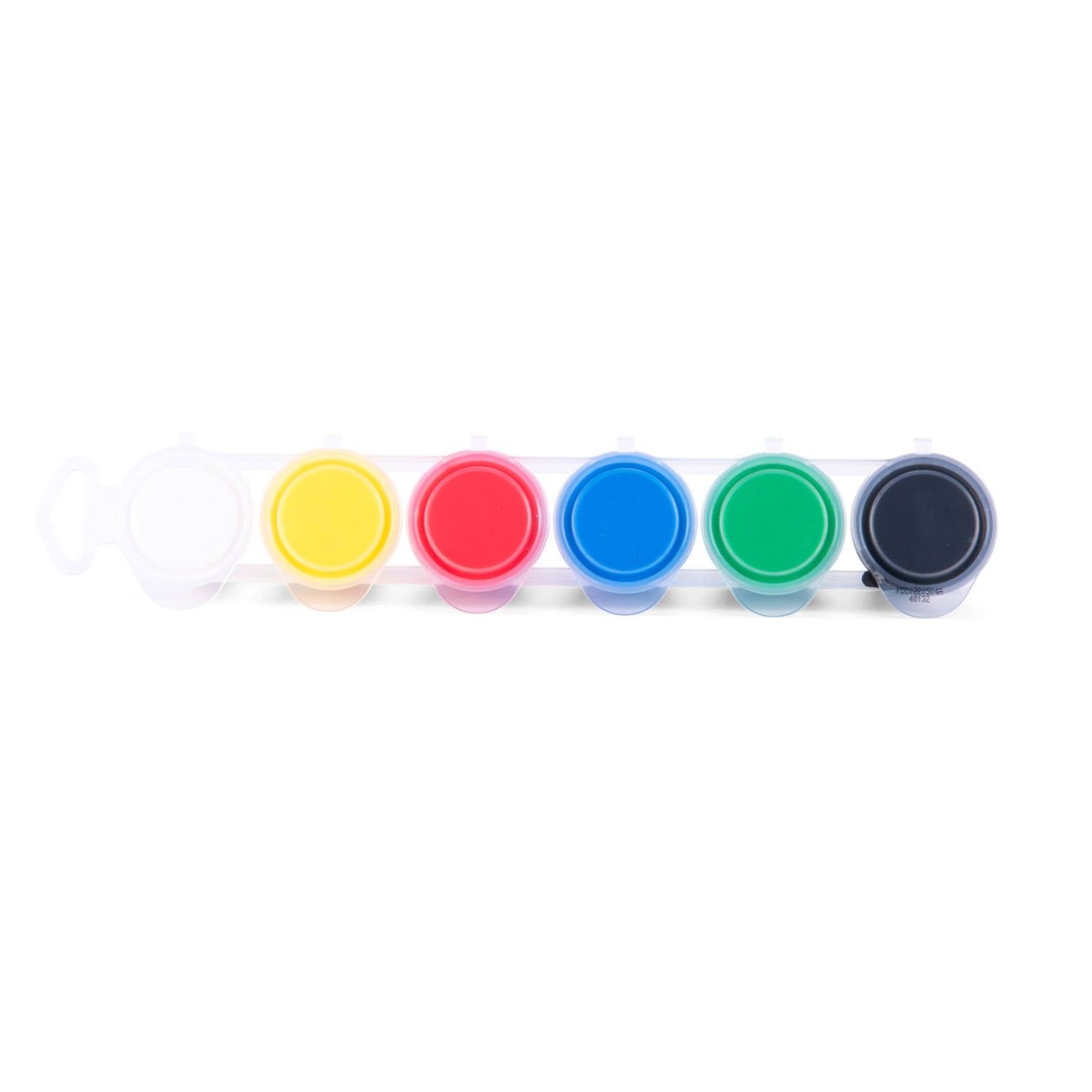 6 Pots of finger paints, Made in Italy