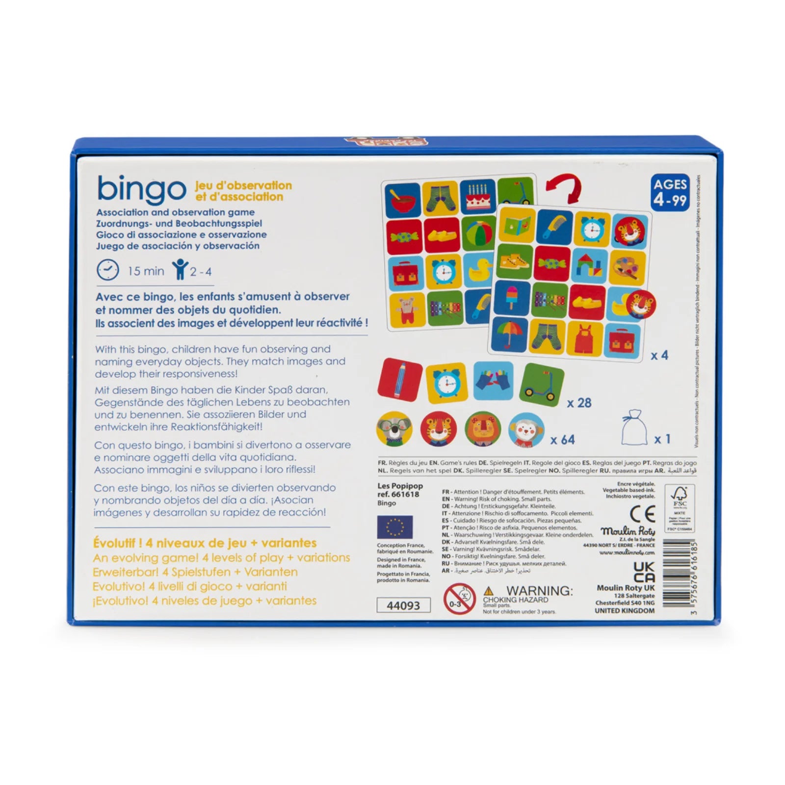 Bingo - Gioco di associazione, Les Popipop