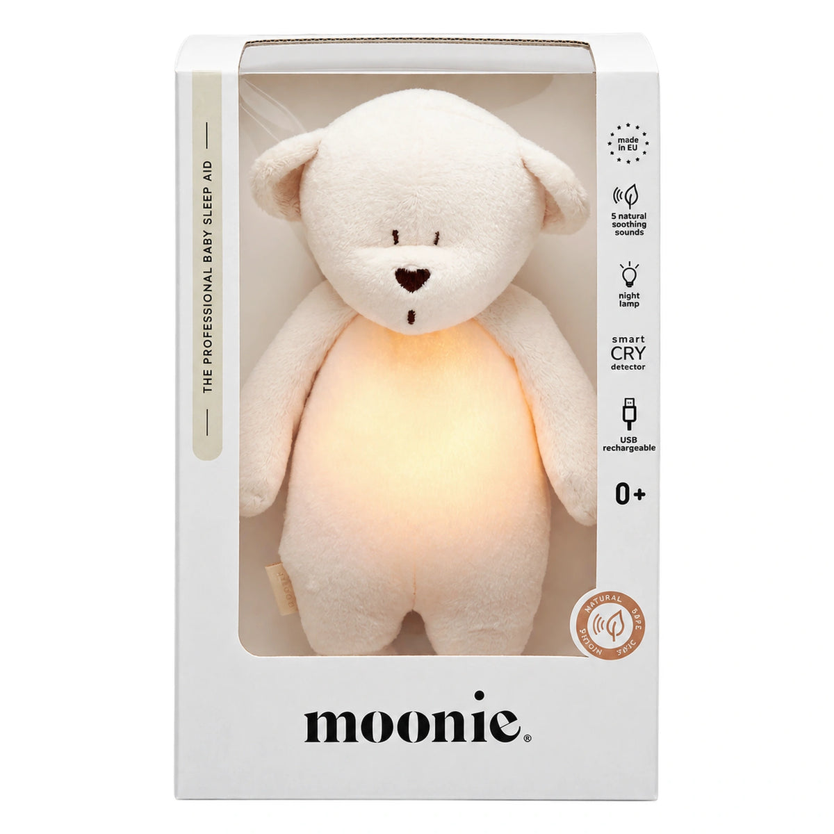 Moonie Orsetto con suoni e luce, Cream | Moonie