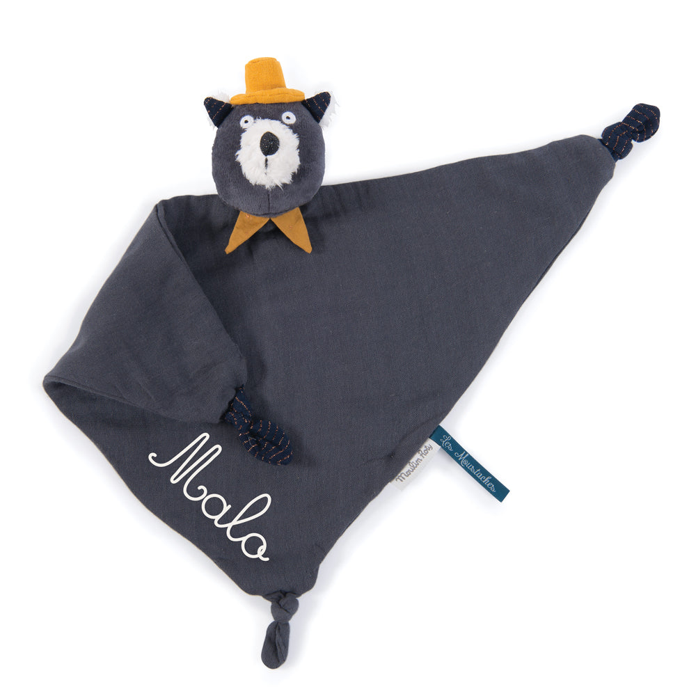 Doudou in mussola cotone Gatto Alphonse