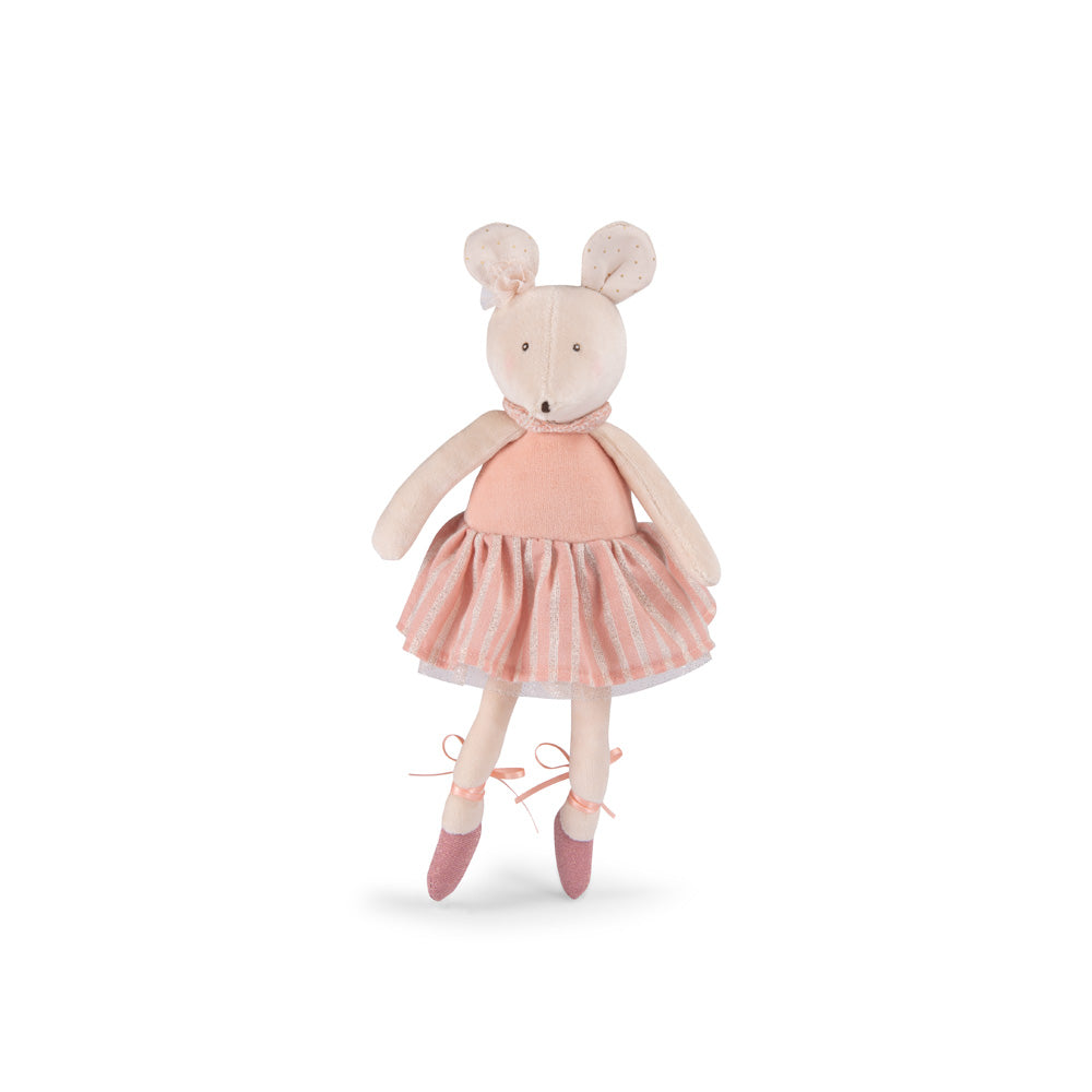 Peluche Topo rosa Anna, La petite école de danse | Moulin Roty