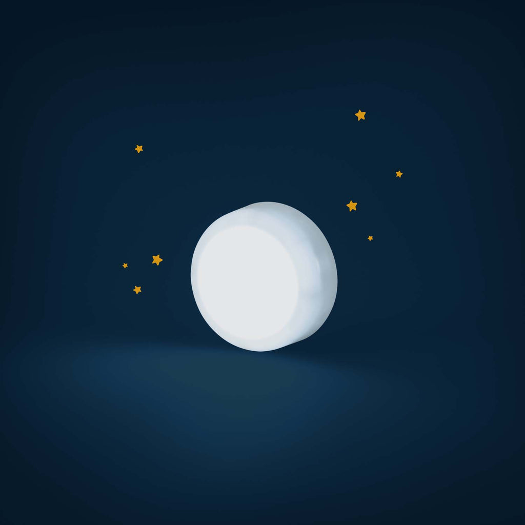 Nuvola luminosa con attività da appendere