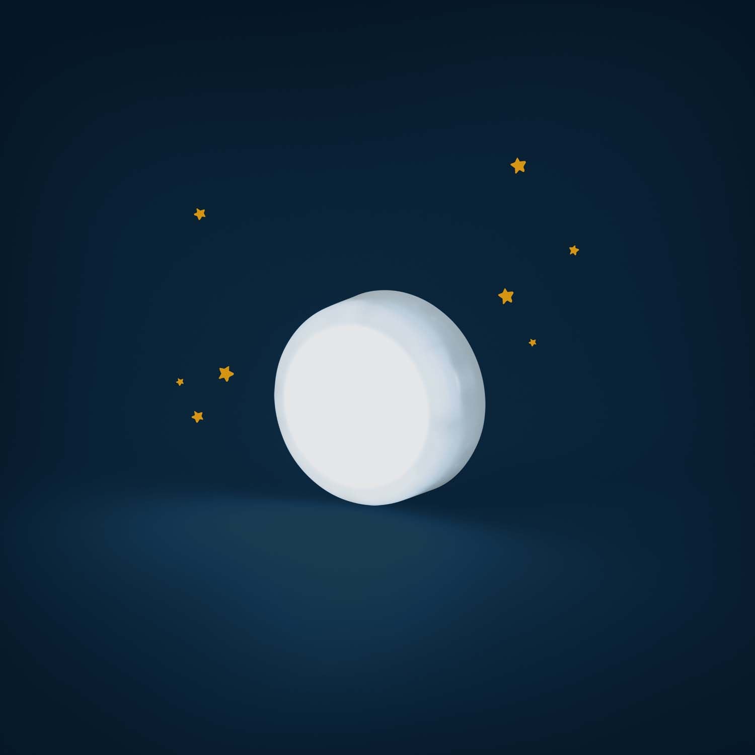 Nuvola luminosa con attività da appendere