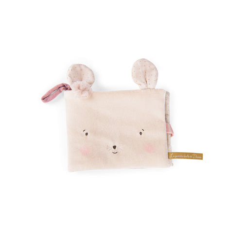 Album fotografico in tessuto Topo rosa | Moulin Roty