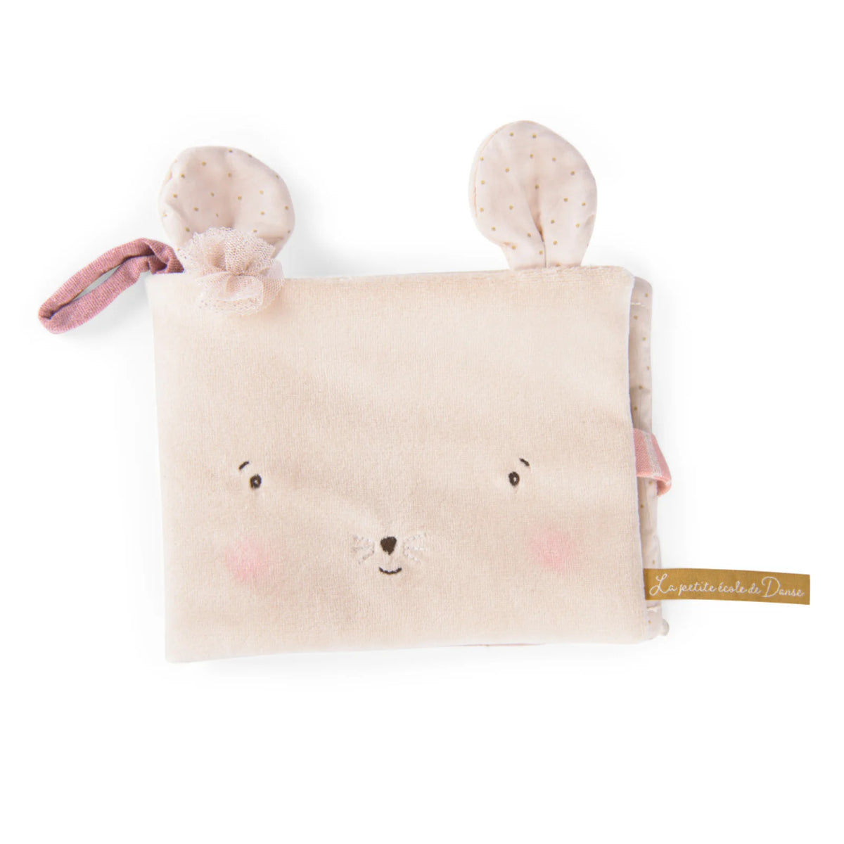Album photo en tissu Souris rose