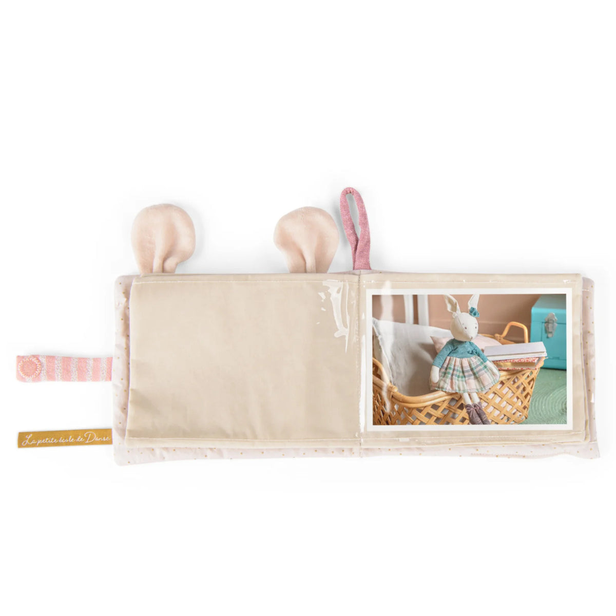 Album photo en tissu Souris rose