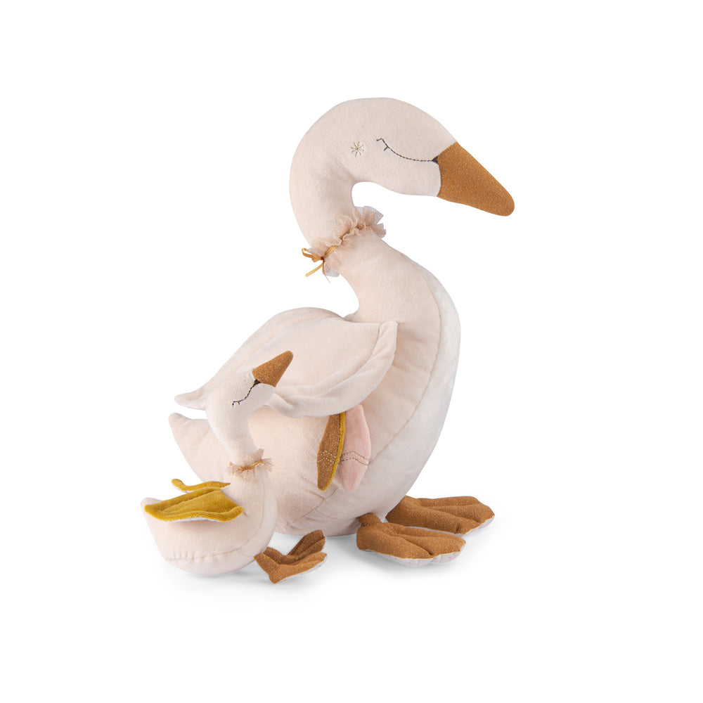 Grande peluche cigno attività | Moulin Roty
