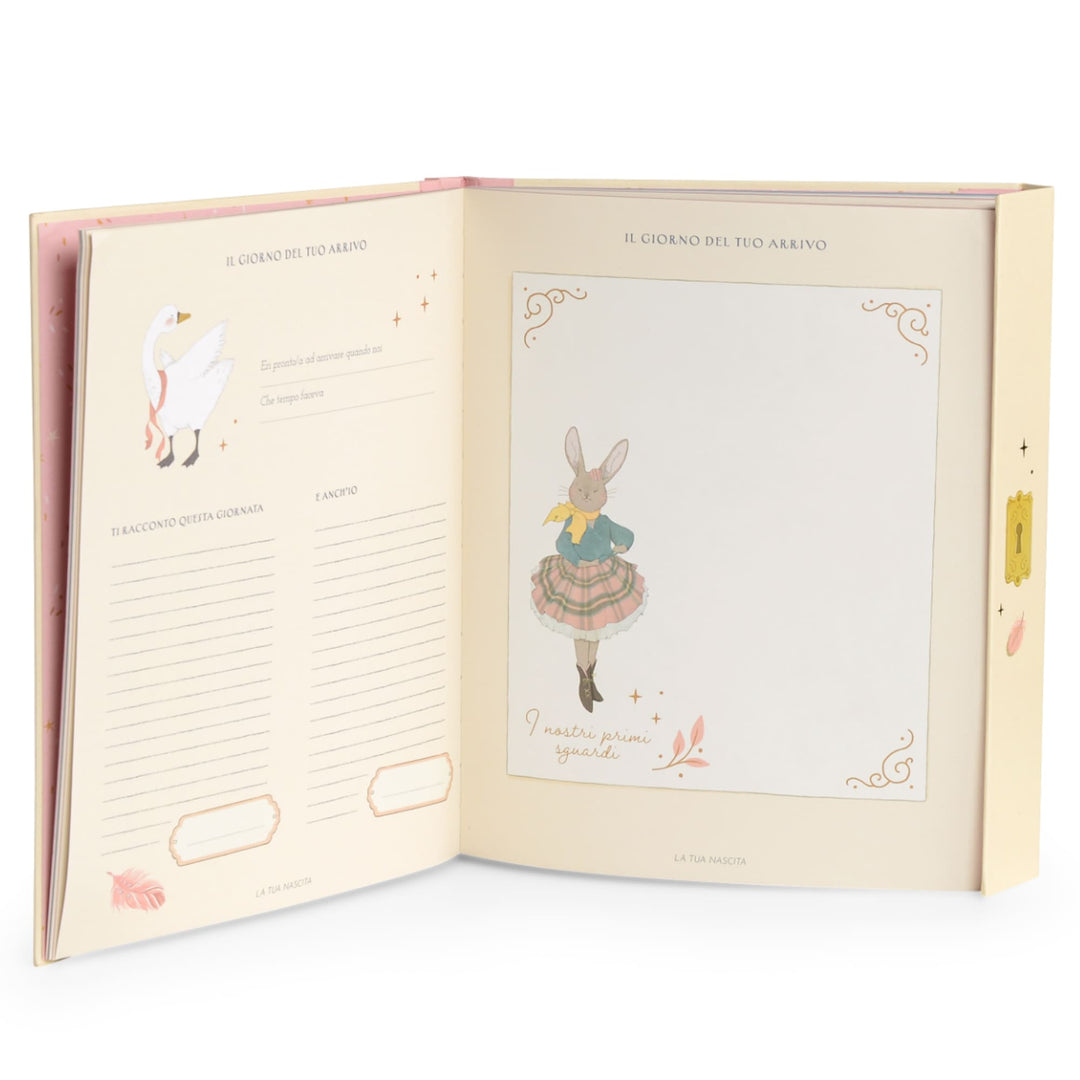 Birth book in Italian (80 pages) La petite école de danse