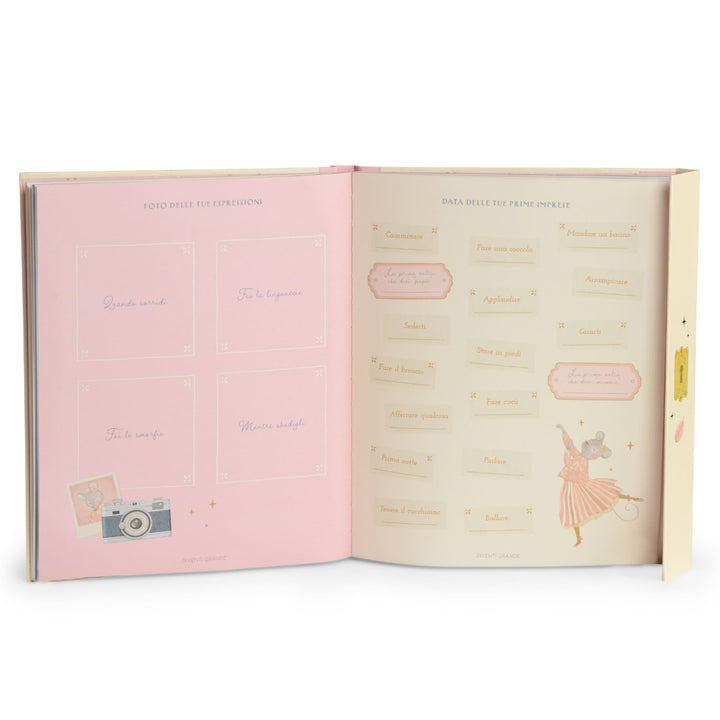 Birth book in Italian (80 pages) La petite école de danse