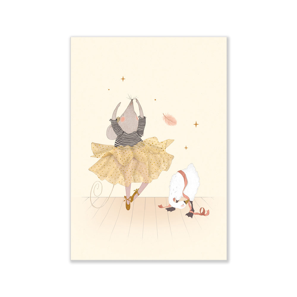 Poster Set di 3 La petite école de danse