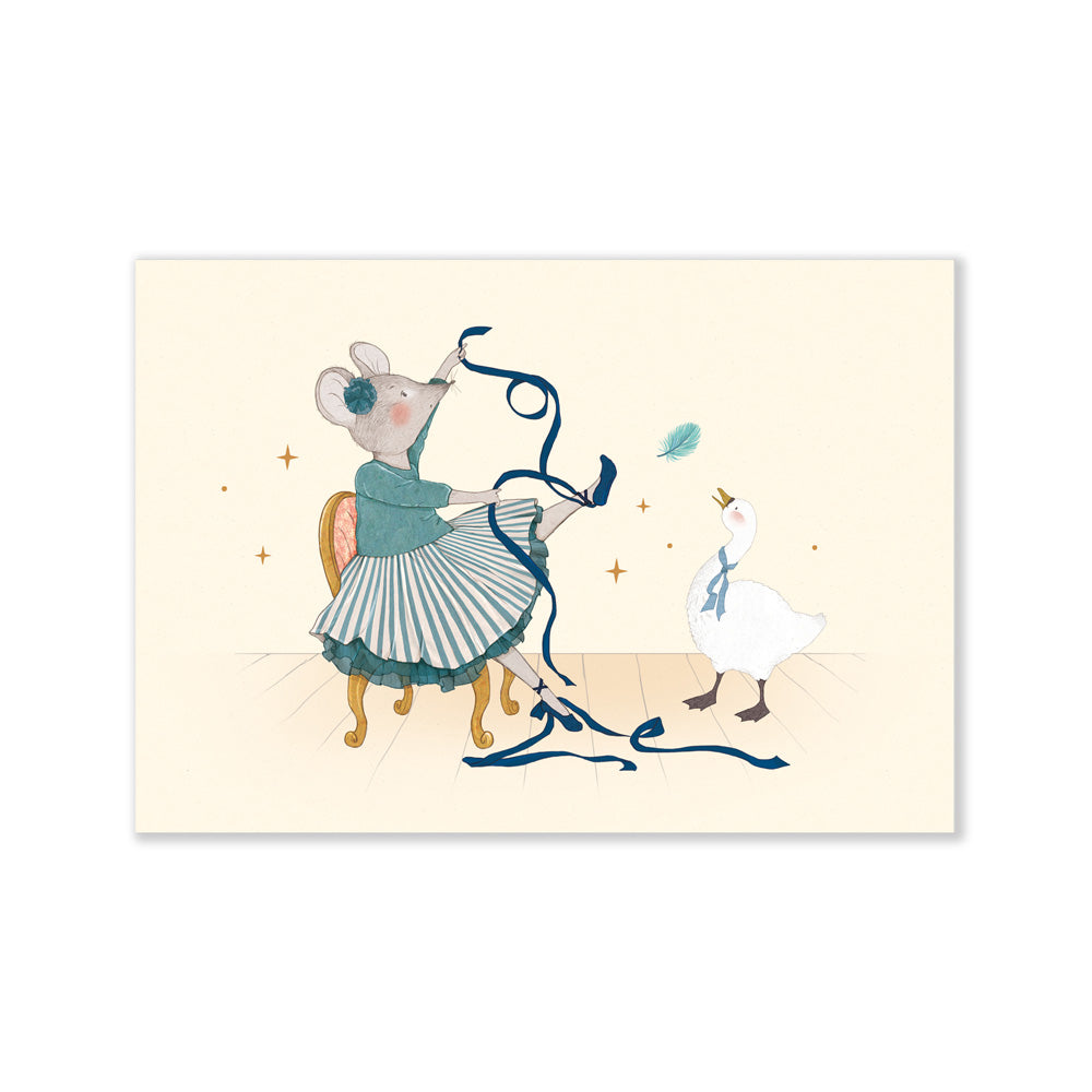 Poster Set di 3 La petite école de danse