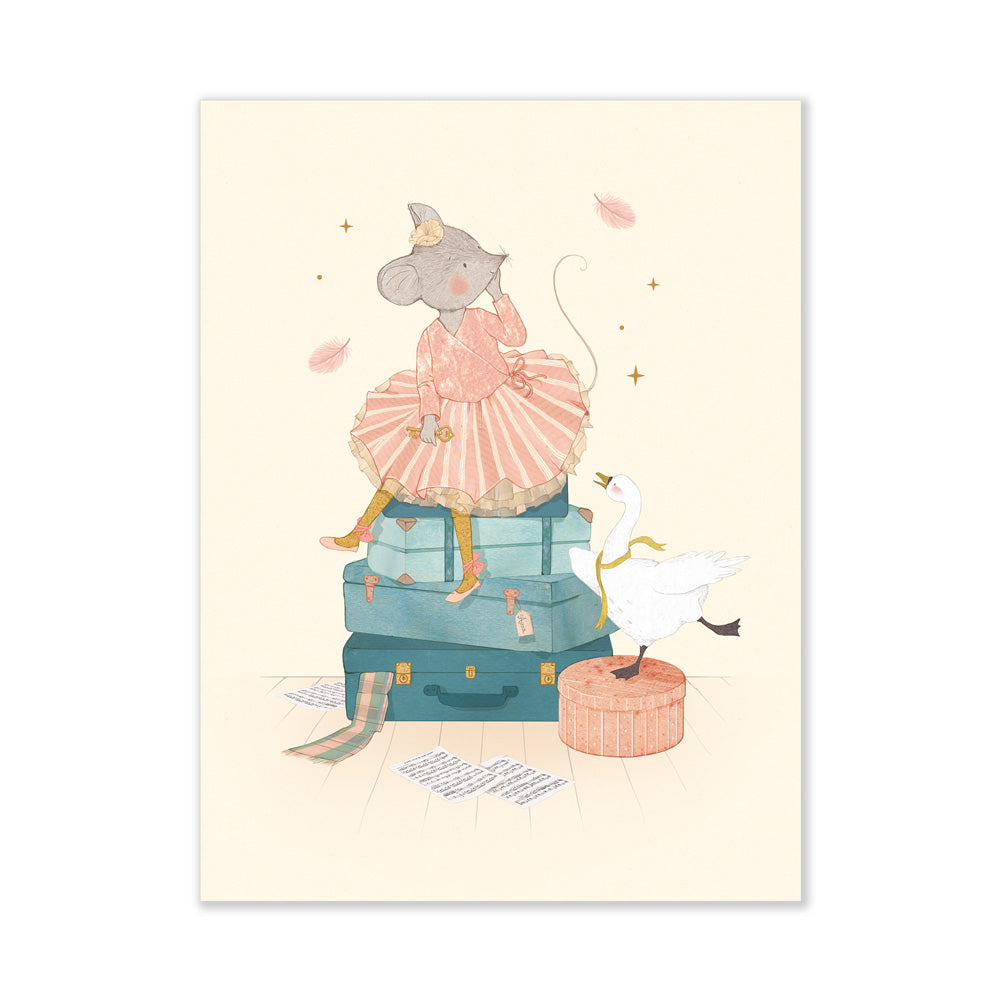 Poster Set di 3 La petite école de danse